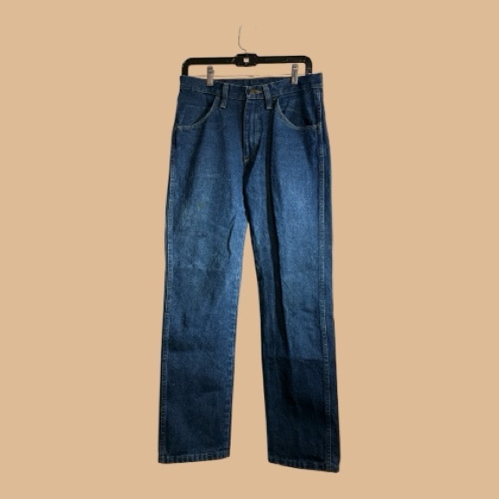 Wrangler Rustler Dark Blue Wash Denim Jeans Men’s Size 29 x 30
